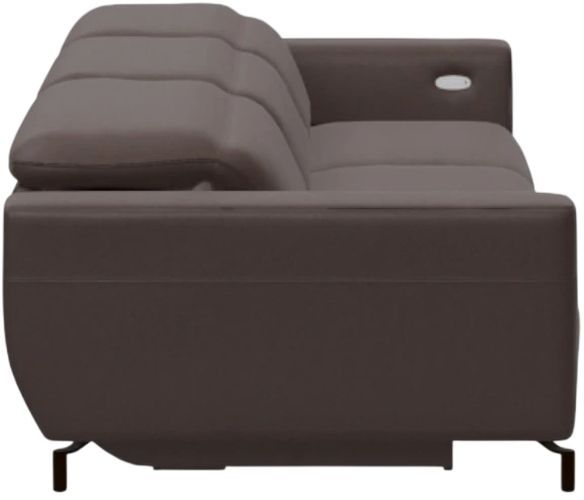 American Leather® Customizable Monza 3-Piece Leather Power Reclining Sectional-2