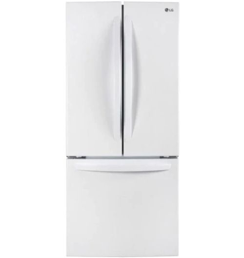 LG 21.8 Cu. Ft. White French Door Refrigerator-0