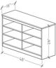 Perdue Woodworks 78,000 Essential Leo Oak TV Media Console-2