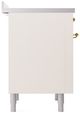 Ilve® Nostalgie II Series 36" Antique White Pro Style Induction Range-4