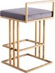 TOV Furniture Trevi Slub Grey Counter Stool-4