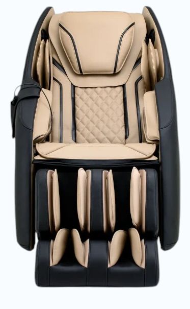 Cozzia® Bliss ProFlex Black/Champagne Massage Chair-2