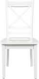 Jofran Inc. Simplicity Paperwhite X-Back Dining Side Chair-2