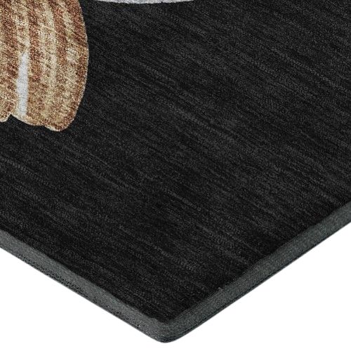 Dalyn™ Rug Company Merry & Bright MY28 Black 5'x8' Area Rug-3