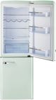 Unique® Appliances Classic Retro 22" 7.0 Cu. Ft. Summer Mint Green Counter Depth Bottom Freezer Refrigerator-3
