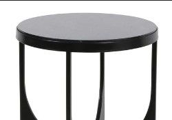 StyleCraft Austin Black Side Table-1