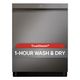 LG 24" PrintProof™ Black Stainless Steel Top Control Built In Wi-Fi Enabled Dishwasher with QuadWash™ Pro-2