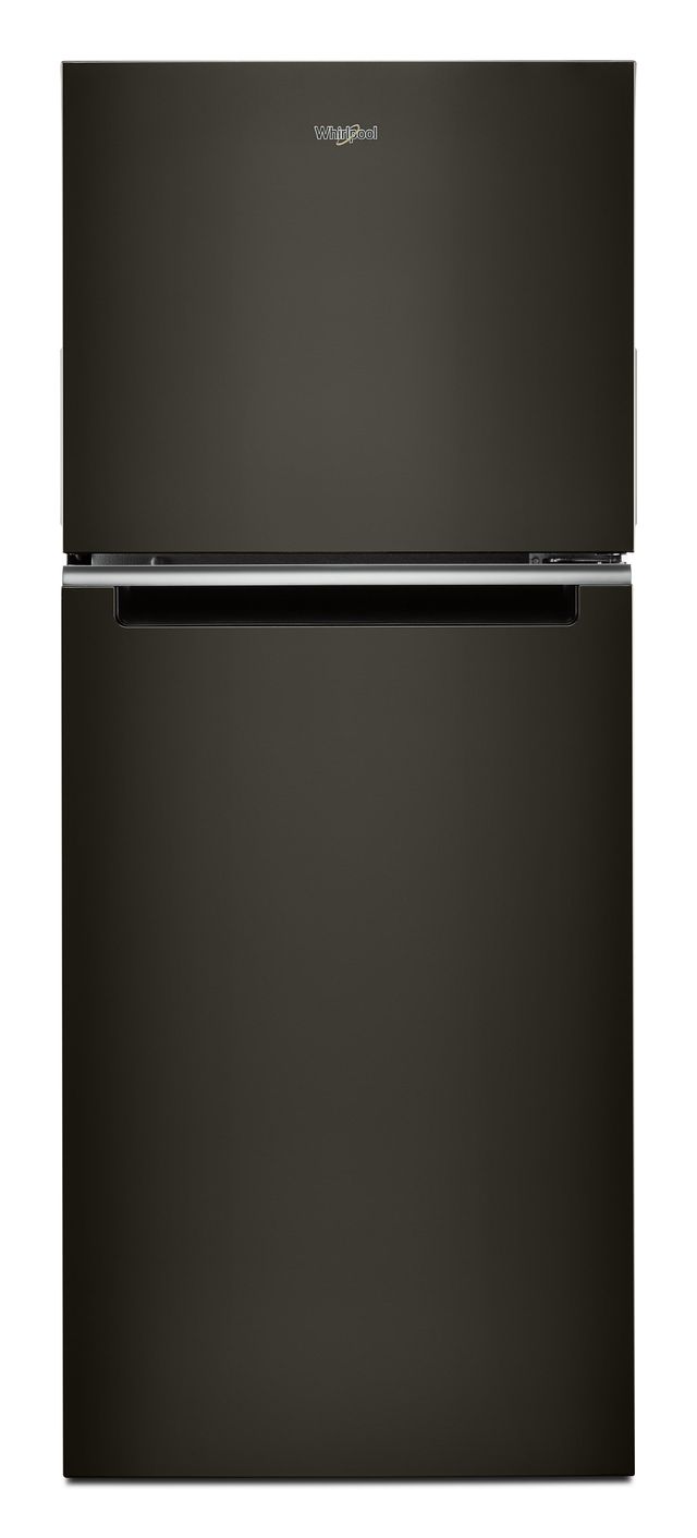 Whirlpool® 24" 11.6 Cu. Ft. Fingerprint Resistant Black Stainless Counter Depth Top Freezer Refrigerator-0
