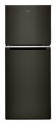 Whirlpool® 24" 11.6 Cu. Ft. Fingerprint Resistant Black Stainless Counter Depth Top Freezer Refrigerator-0
