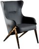 Coaster® Walker Slate/Bronze Upholstered Accent Chair-0