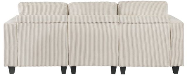 Homelegance® Walterboro Beige 89'' Sofa with Storage and Charging Ports-3