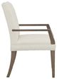 Fairfield® Customizable Entree Dining Concave Short Back Arm Chair-2