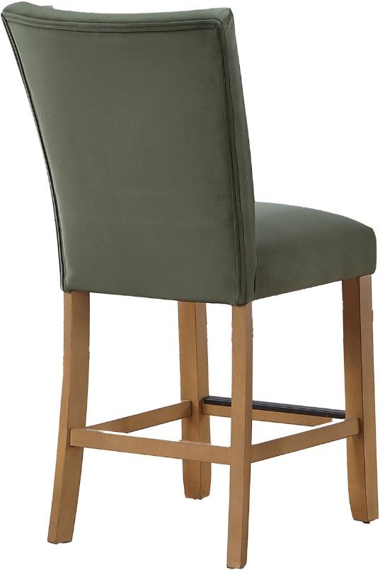 Steve Silver Co. Artemis Green/Sand Counter Stool-4