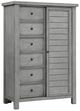 Homelegance® Logandale Antique Gray Wardrobe-0