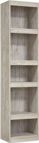 Signature Design by Ashley® Willowton 3-Piece Whitewash Entertainment Center with Electric Fireplace-3