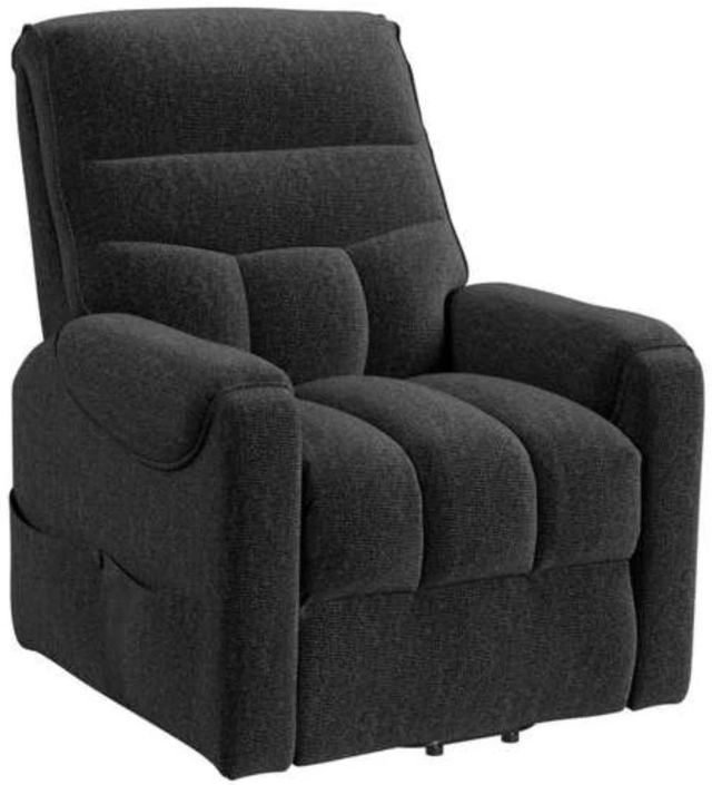 Elements International Desoto Sahara Black Power Lift Chair-0
