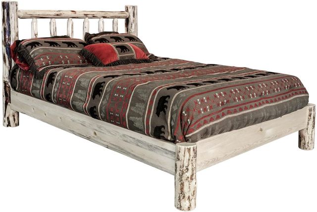 Montana Woodworks® Montana Collection Ready to Finish California King Platform Bed-0