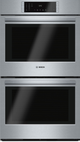 Bosch 800 Series 30" Stainless Steel Double Electric Wall Oven-0