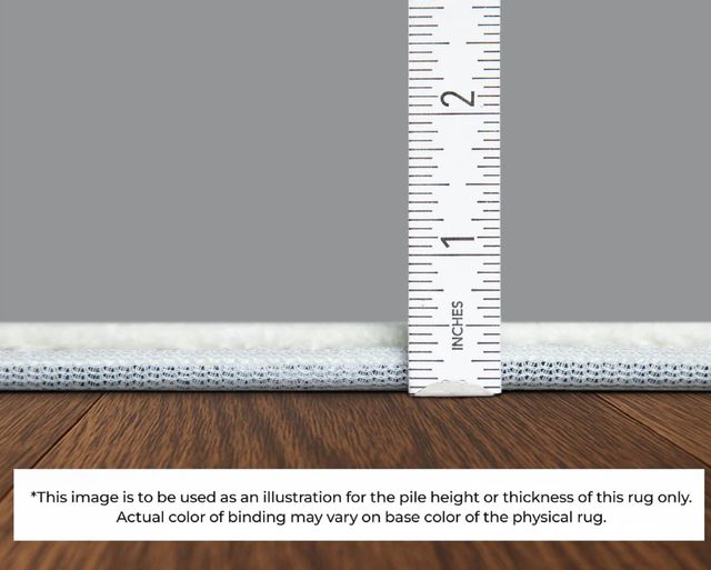 Dalyn™ Rug Company Soft Essentials SE4 Denim 5'x8' Area Rug-2