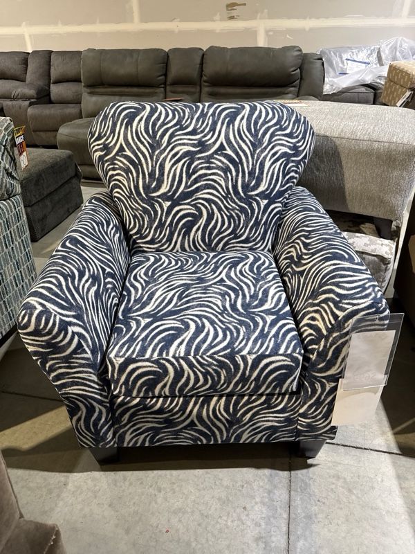 Clearance Hughes Furniture® 3010 Allaire Navy Occasional Chair-0
