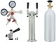 Zephyr Presrv™ Stainless Steel Kegerator Double Tap Kit-1