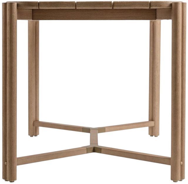 Classic Home Oliver Butterscotch Wooden Outdoor Counter Table-4