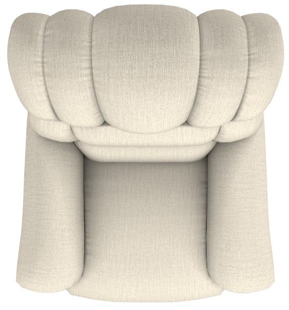 La-Z-Boy® Randell Cream Power Rocking Recliner with Headrest and Lumbar-4