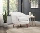Mazin Furniture Cutler White Accent Chair-4