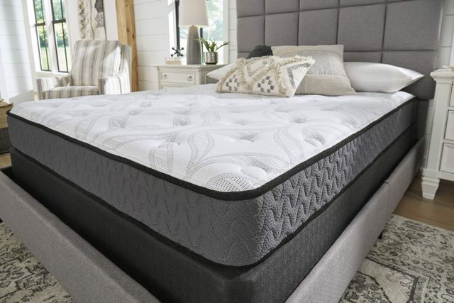 Sierra Sleep® by Ashley® 8" Bonnell Hybrid Firm Tight Top Queen Mattress in a Box-4