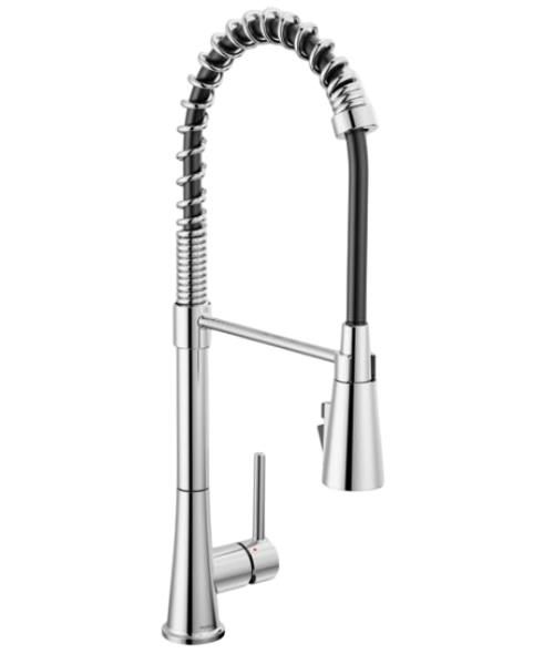 Peerless Precept® Chrome Single Handle Commercial Style Kitchen Faucet-0