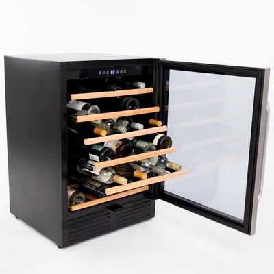 Clearance Avanti® 24" Stainless Steel Wine Cooler-3
