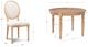 Linon Shiraz 5-Piece Light Natural Brown Dining Table Set-1