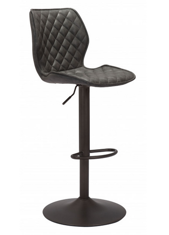 Zuo® Modern Seth Gray Bar Chair Vintage-0