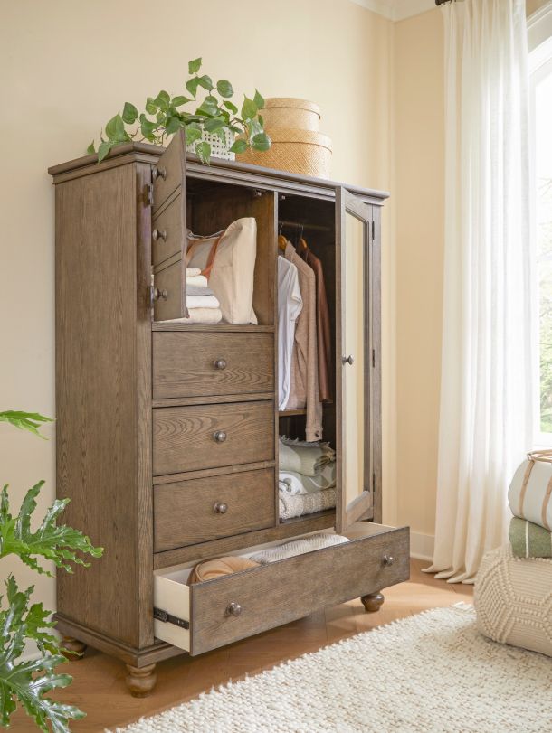 aspenhome® Oxford Tan Chiffarobe-1