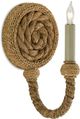 Currey & Company Bunny Williams Rope Wallis Natural Wall Sconce-0