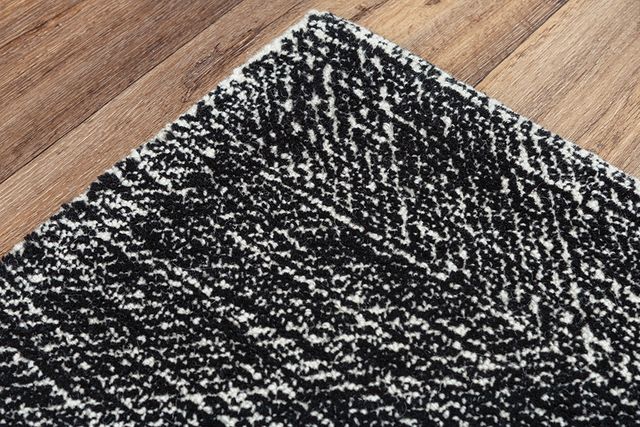 Rizzy Home Etchings Black 5'x8' Rectangular Rug-3