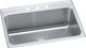 Elkay Lustertone® Classic Lustrous Satin 31" x 22" x 10-1/8" 3-Hole Single Bowl Drop-In Sink with Perfect Drain®-0