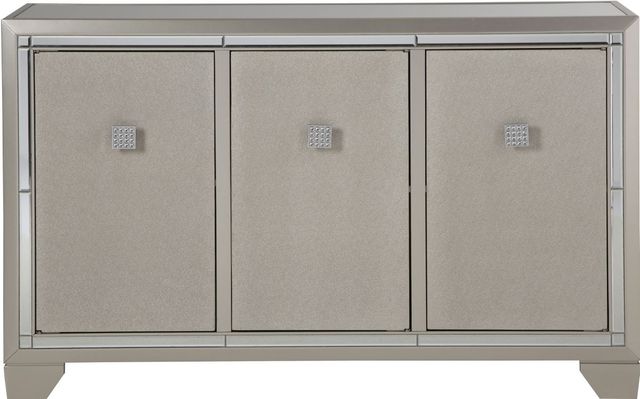 Signature Design by Ashley® Chaseton Champagne Accent Cabinet-1