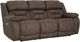 HomeStretch Skywalker Brown Power Double Reclining Sofa-0