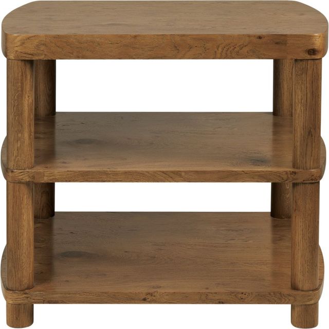 Hooker® Furniture Melange Romano Golden Brown End Table-4