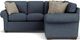 Flexsteel® Vail Blue Dusk Sectional-4