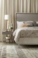 Hooker® Furniture Elixir Greer/Serene Gray Beige King Upholstered Panel Bed-2
