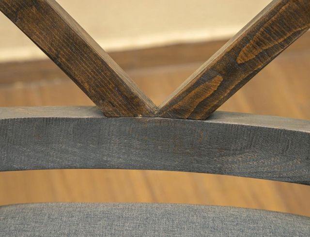 International Furniture Direct Loft Gray RC Brown/Gray 24" Counter Stool-3