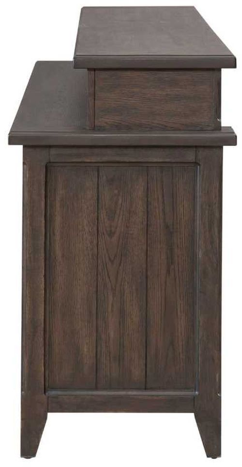 Liberty Furniture Paradise Valley Saddle Brown Console Bar Table-3