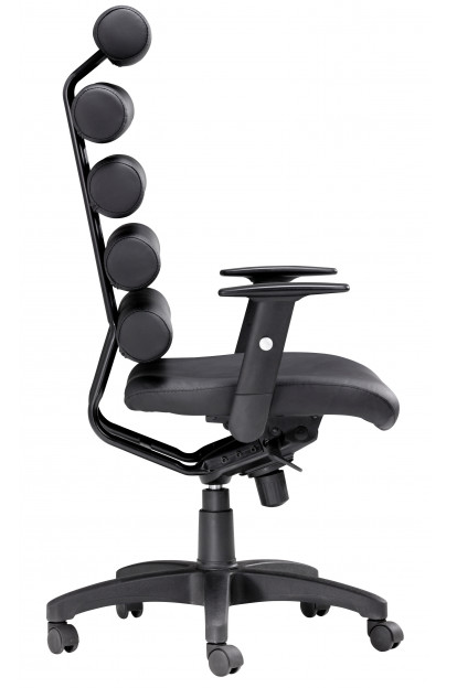 Zuo® Modern Unico Black Office Chair-1