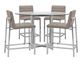Modus Furniture Amalfi Chrome/Taupe Counter Stool-3