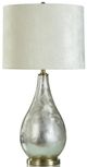 Stylecraft Enchanting Silver/White Table Lamp-0