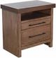 Sunny Designs™ Boise Tobacco Nightstand with Lights and Power-0