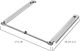 LG 27" Chrome Laundry Stacking Kit-3