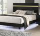 Furniture of America® Lillestrom Black/Gold King Bed-2